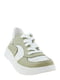 Кросівки біло-болотного кольору | 6130704 | фото 4