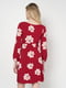 Платье для беременных красное в цветочный принт | 6134264 | фото 2