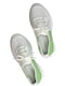 Кроссовки бело-зеленые | 6134611 | фото 4