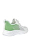 Кроссовки бело-зеленые | 6134611 | фото 5