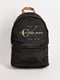 Рюкзак чорний з логотипом | 6134650