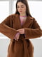 Пальто коричневое | 6167921 | фото 3