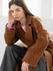 Пальто коричневе | 6167921 | фото 4