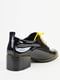 Туфли черно-желтые | 6188040 | фото 4