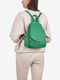 Рюкзак зеленый кожаный | 6193688 | фото 4