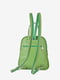 Рюкзак салатового цвета | 6242221 | фото 4