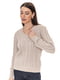 Пуловер светло-пудрового цвета | 6246155 | фото 4