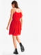 Платье А-силуэта красное | 6251844 | фото 2