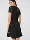Платье А-силуэта черное | 6251851 | фото 2