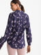 Блуза фіолетова з квітковим принтом | 6251874 | фото 2