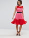 Платье красно-розовое | 6252563 | фото 3