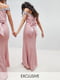 Платье розовое с декором | 6252586 | фото 2