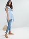Блуза для вагітних блакитна | 6252613 | фото 4