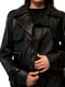 Куртка кожаная черная | 6254972 | фото 8