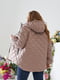 Жіноча демісезонна куртка плащівка на 150 синтепоні розмір: 48, 50, 52, 54, 56, 58 мокко, 48 | 6253129 | фото 4