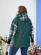Жіноча демісезонна куртка вітровка плащівка на 100 синтепоні розмір: 52-54, 56-58, 60-62, 64-66 пляшка, 52/54 | 6253153 | фото 2