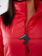 Жіноча демісезонна куртка плащівка на 150 синтепоні розмір: 48-50, 52-54, 56-58, 60-62 червоний, 48/50 | 6253185 | фото 4