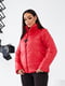 Жіноча демісезонна куртка плащівка на 150 синтепоні розмір: 48-50, 52-54, 56-58, 60-62 червоний, 48/50 | 6253185 | фото 2