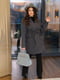 Жіноче пальто з поясом кашемір тканина розмір: 48-50, 52-54, 56-58 | 6253201