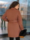 Жіноче пальто з поясом тканина кашемір розмір: 48-50, 52-54, 56-58 моко, 48/50 | 6253203 | фото 2