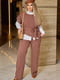 Жіночий брючний костюм трійка прямого крою розмір: 48-50, 52-54, 56-58 | 6253205