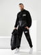 Чоловічий весняний спортивний костюм-трійка батнік + штани + жилет двонитка розміри: 48, 50, 52, 54 чорний, 48 | 6253219 | фото 5