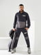 Чоловічий весняний спортивний костюм-трійка батнік + штани + жилет двонитка розміри: 48, 50, 52, 54 сірий, 48 | 6253220 | фото 3