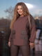 Жіночий костюм брючний двійка кофта вільного фасону + лосини розмір: 46-48, 50-52, 54-56, 58-60 | 6253226 | фото 2