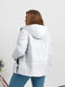 Жіноча демісезонна куртка плащівка на 150 синтепоні розмір: 48, 50, 52, 54, 56, 58 білий, 48 | 6253234 | фото 2