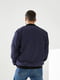 Чоловіча весняна куртка вітровка бомбер плащівка підкладка фліс розмір: 48, 50, 52, 54 синій, 48 | 6253295 | фото 2