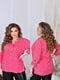 Жіноча класична блузка тканина супер софт розмір: 52-54, 56-58, 60-62, 64-66 червоний, 52/54 | 6253303 | фото 4
