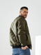 Чоловіча демісезонна куртка плащівка на 150 синтепоні розмір: 48, 50, 52, 54 хакі, 48 | 6253313 | фото 2