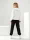 Жіночий весняний спортивний костюм батнік штани принт NASA розмір: 42-44, 46-48 чорний, 42/44 | 6253359 | фото 2
