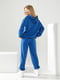Жіночий весняний спортивний костюм, батнік-штани, розмір: 42-44, 46-48 синій, 42/44 | 6253375 | фото 2