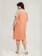 Платье персикового цвета | 6255899 | фото 3
