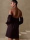 Сукня А-силуету фіолетова | 6256303 | фото 2