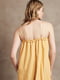 Сукня А-силуету жовта | 6256367 | фото 2