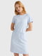 Сукня-футболка блакитна | 6256483 | фото 2
