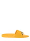 Шлепанцы желтые с принтом | 6256533 | фото 3