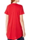 Сукня домашня червона з принтом | 6256551 | фото 2