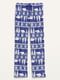 Штани піжамні сині в принт | 6257563 | фото 7