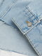 Куртка джинсовая голубая | 6257610 | фото 6