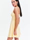 Платье А-силуэта желтое | 6257768 | фото 4