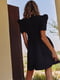 Платье А-силуэта черное | 6257821 | фото 3