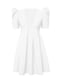 Сукня А-силуету молочного кольору | 6257829 | фото 5