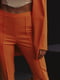 Штани прямі помаранчеві | 6257894 | фото 4