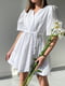Сукня А-силуету біла | 6259243 | фото 3