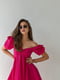 Сукня А-силуету рожева | 6259320 | фото 3