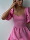 Сукня А-силуету рожева | 6259322 | фото 2