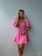 Сукня А-силуету рожева | 6259322 | фото 3